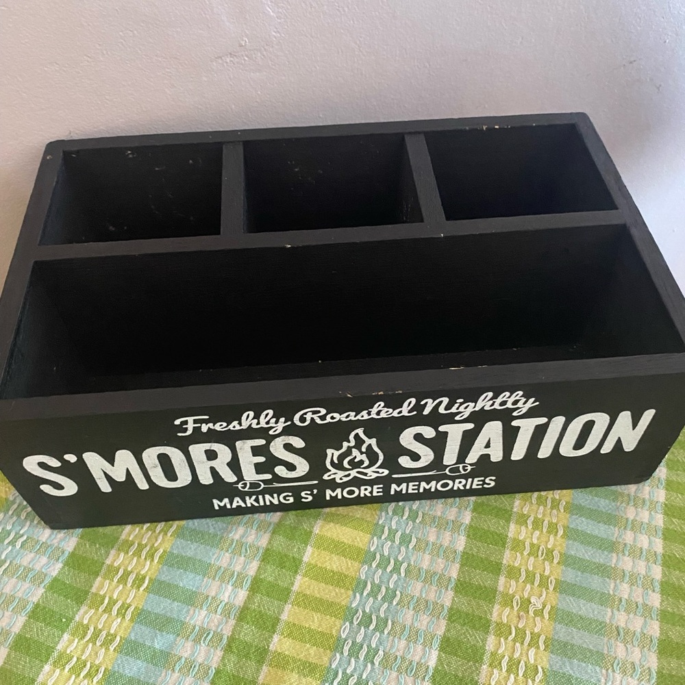 Black S'mores Station Organizer